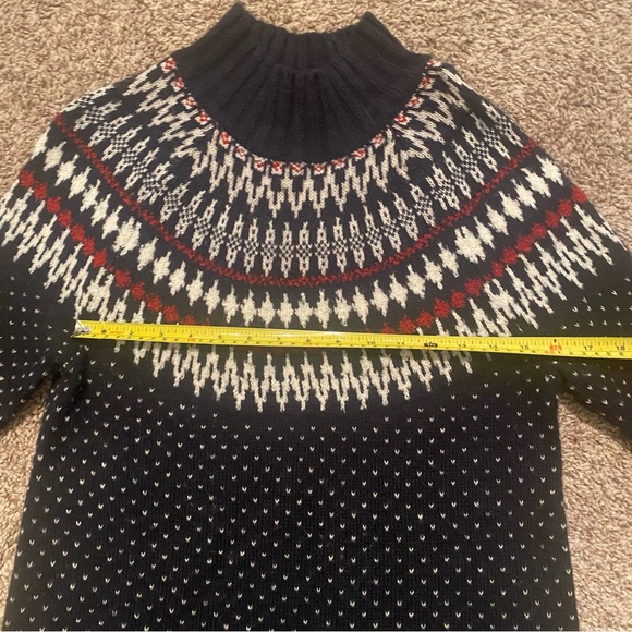 Eddie Bauer Fair Isle Sweater Sz Small - Picture 4 of 6